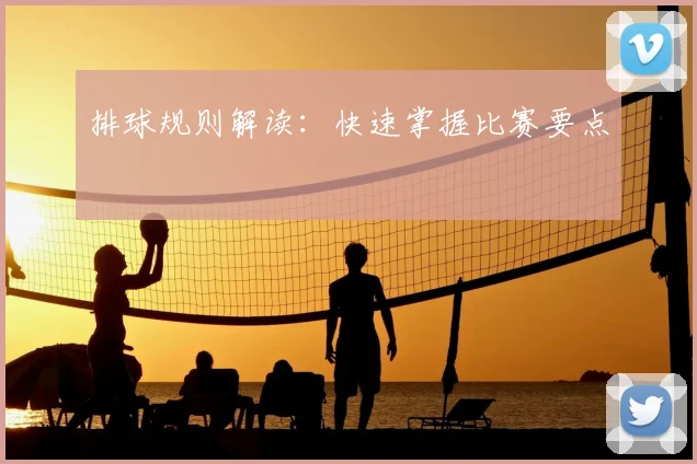 排球规则解读：快速掌握比赛要点